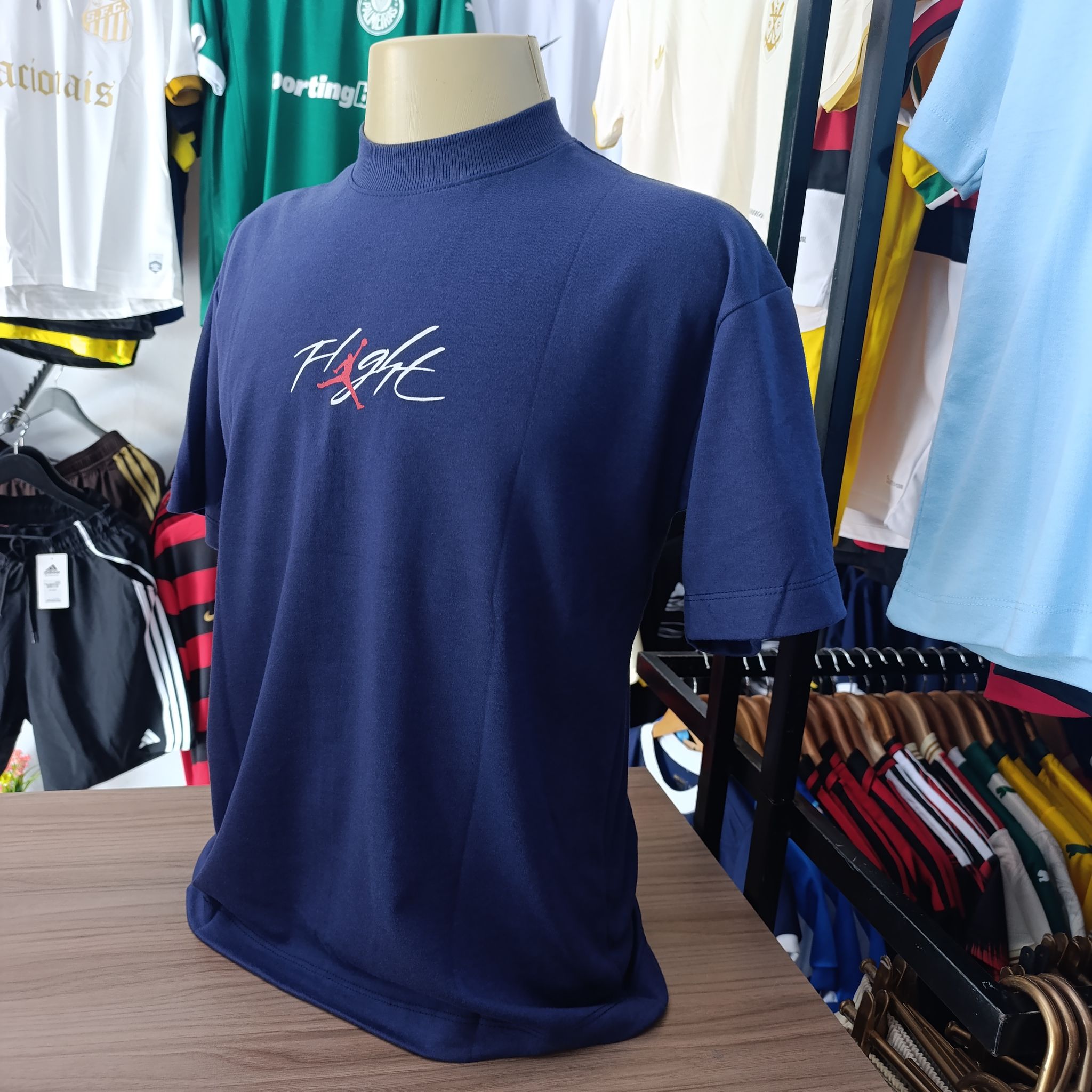 Camisa Oversized - Air Jordan - Azul Escuro