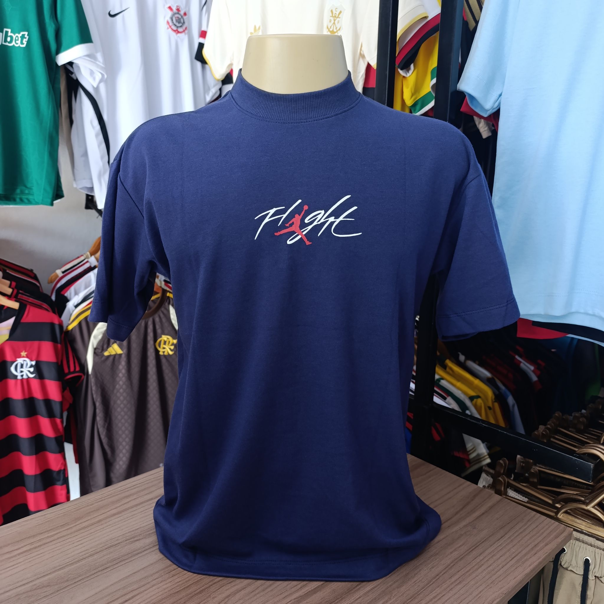 Camisa Oversized - Air Jordan - Azul Escuro