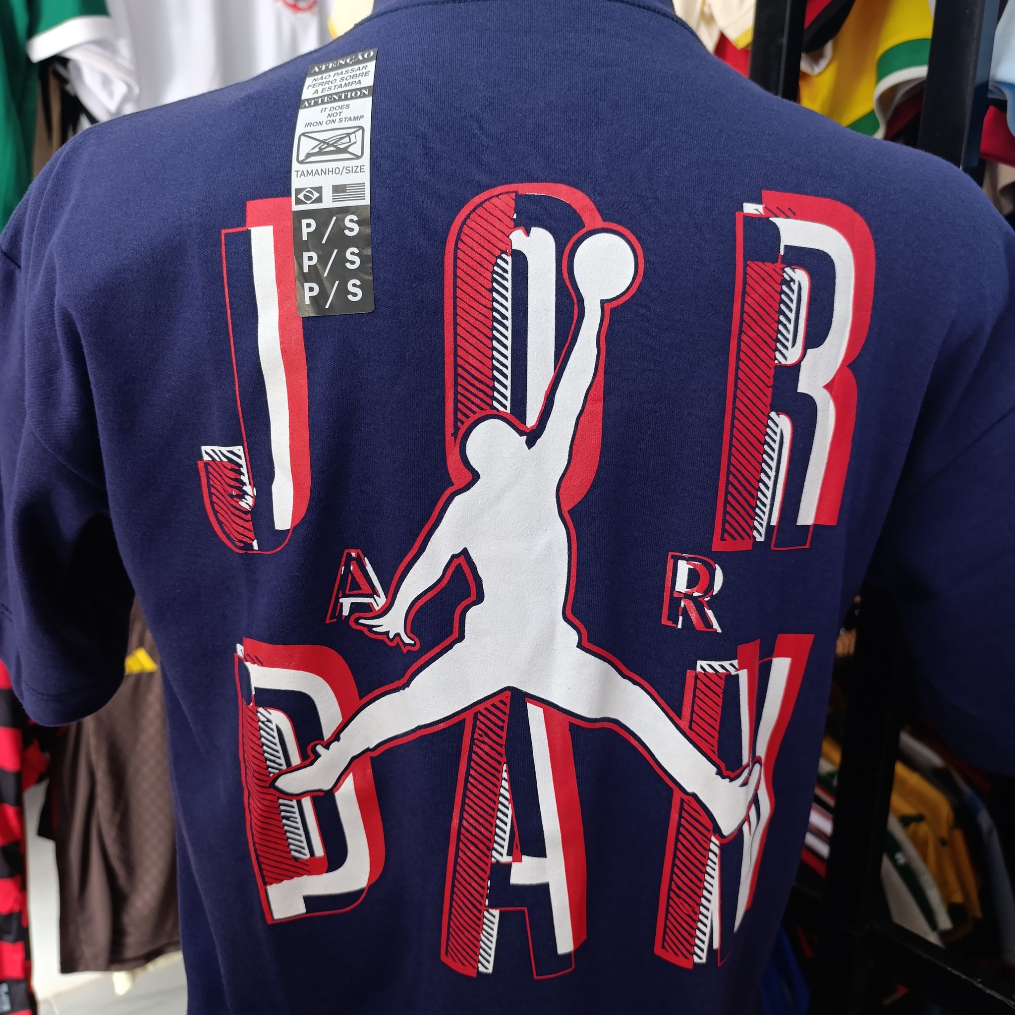 Camisa Oversized - Air Jordan - Azul Escuro