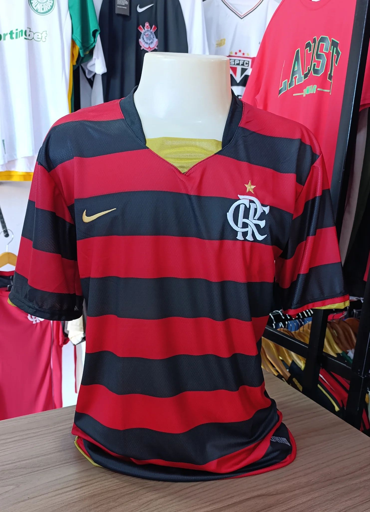 Camisa Flamengo - Adriano Imperador - Dri Fit Premium