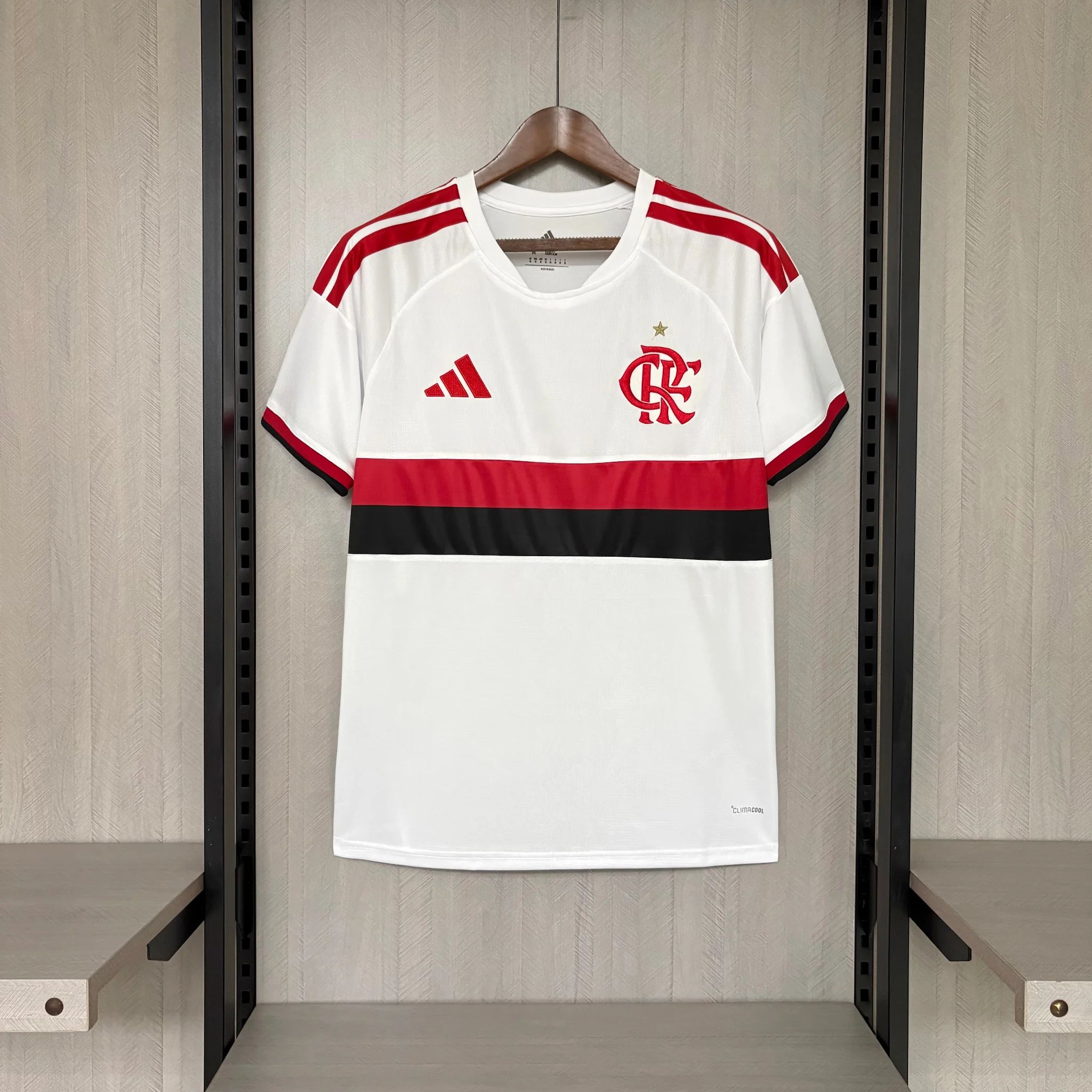 Camisa Flamengo Branca Adidas Climacool