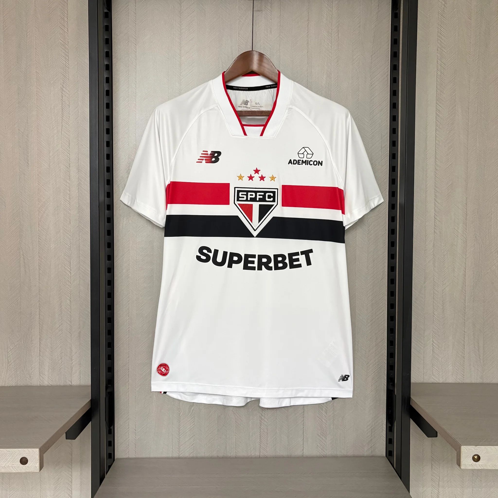 Camisa São Paulo FC Home New Balance Superbet