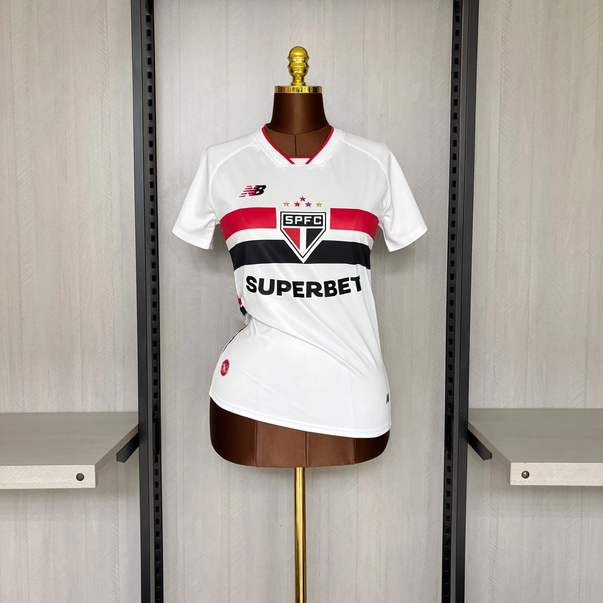 Camisa São Paulo FC Feminina New Balance Superbet