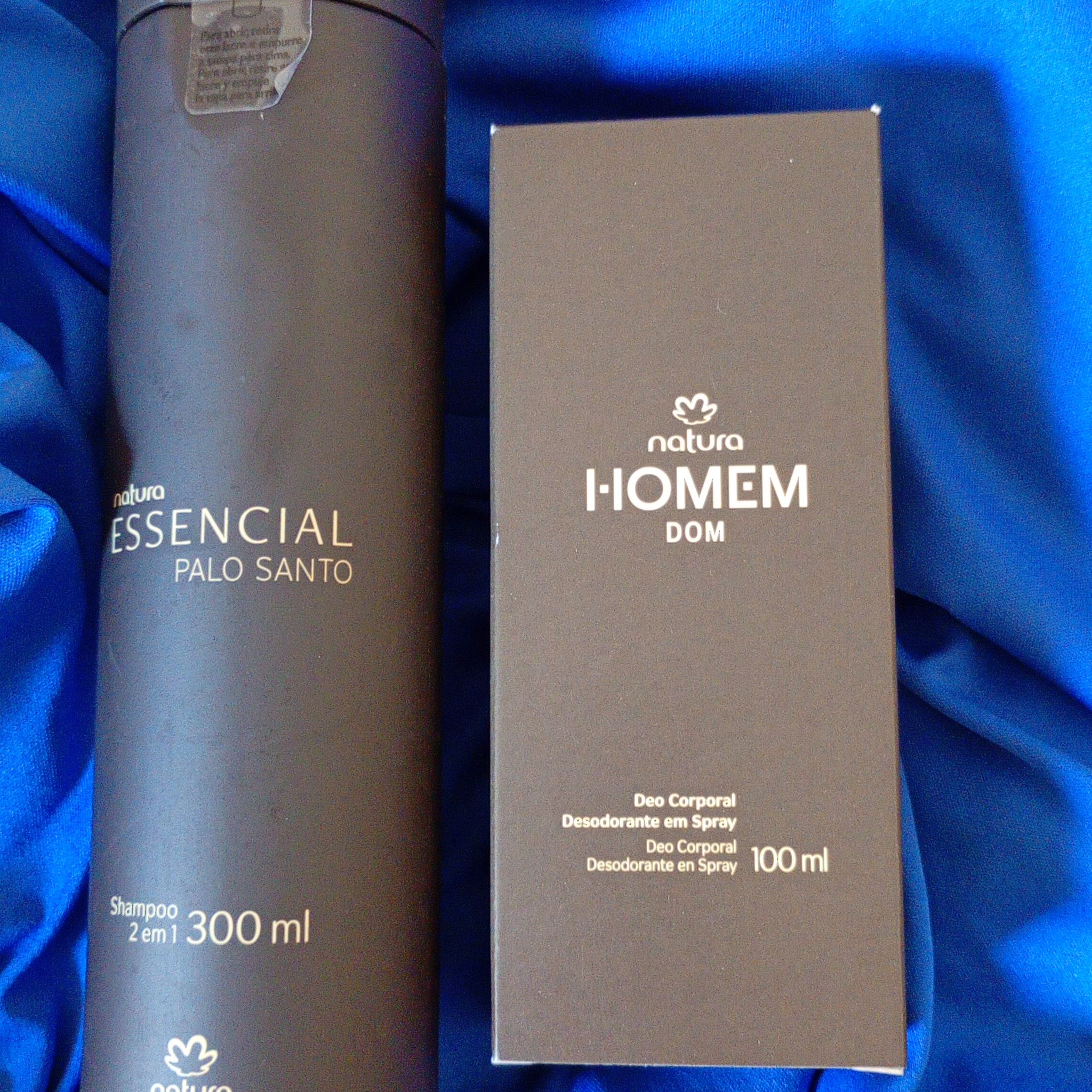 Kit Natura Essencial Palo Santo e Homem Dom