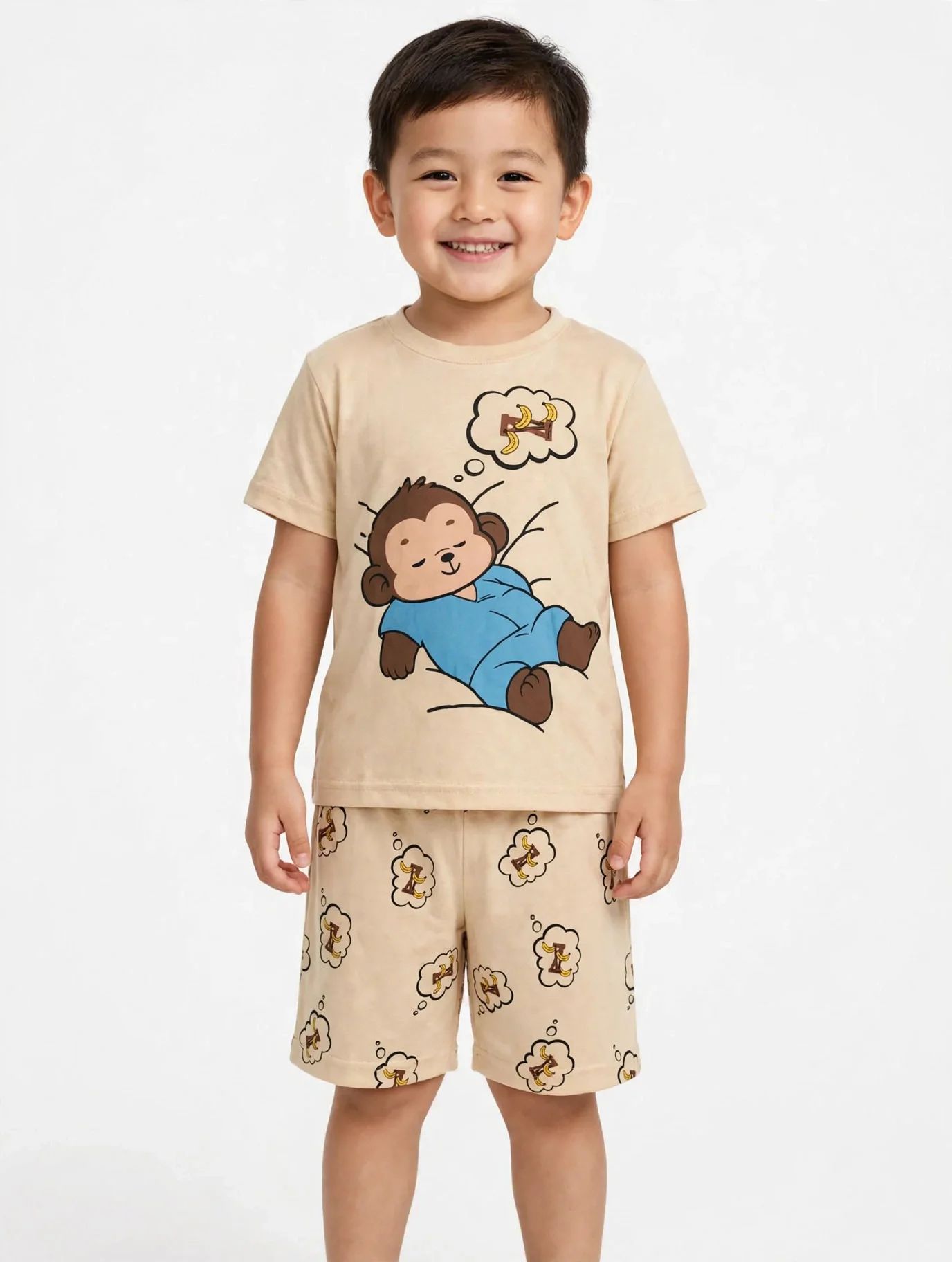 Conjunto Infantil Laranja Tiger Style