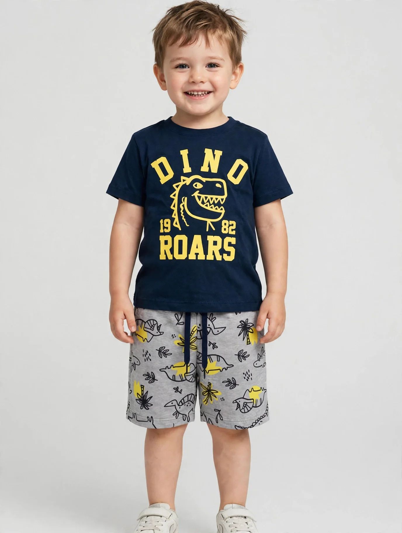 Conjunto Infantil MGA Kids Vermelho e Branco
