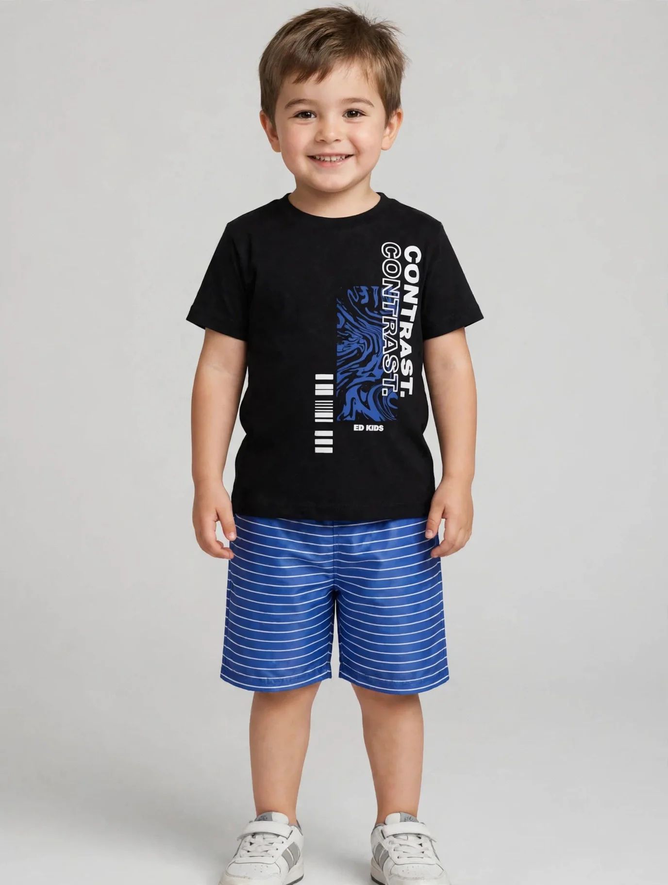 Conjunto Infantil com Estampa de Tigre