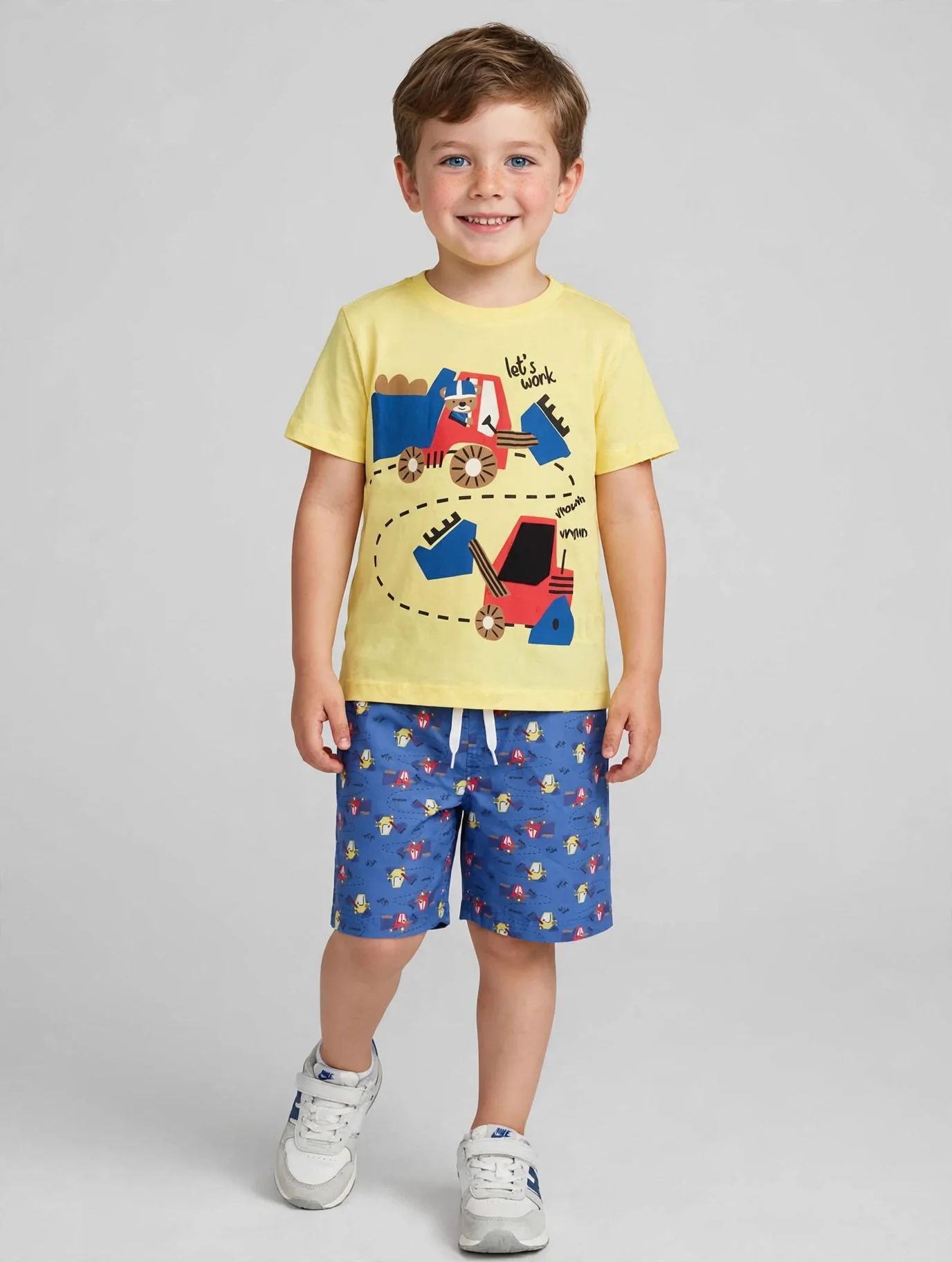 Conjunto Infantil Tigre Camisa e Short