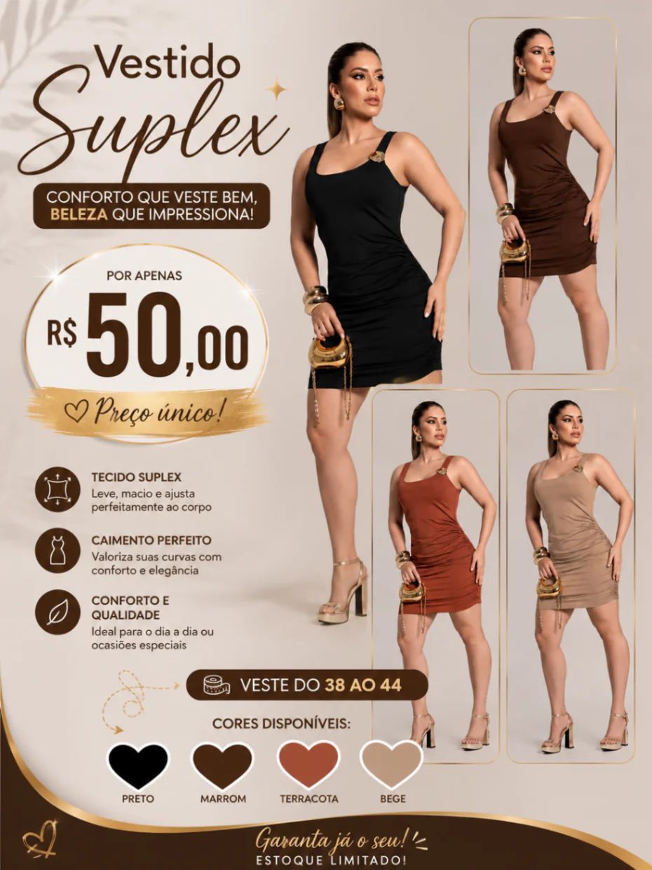 Vestido Curto Justo Bege com Franzido Lateral