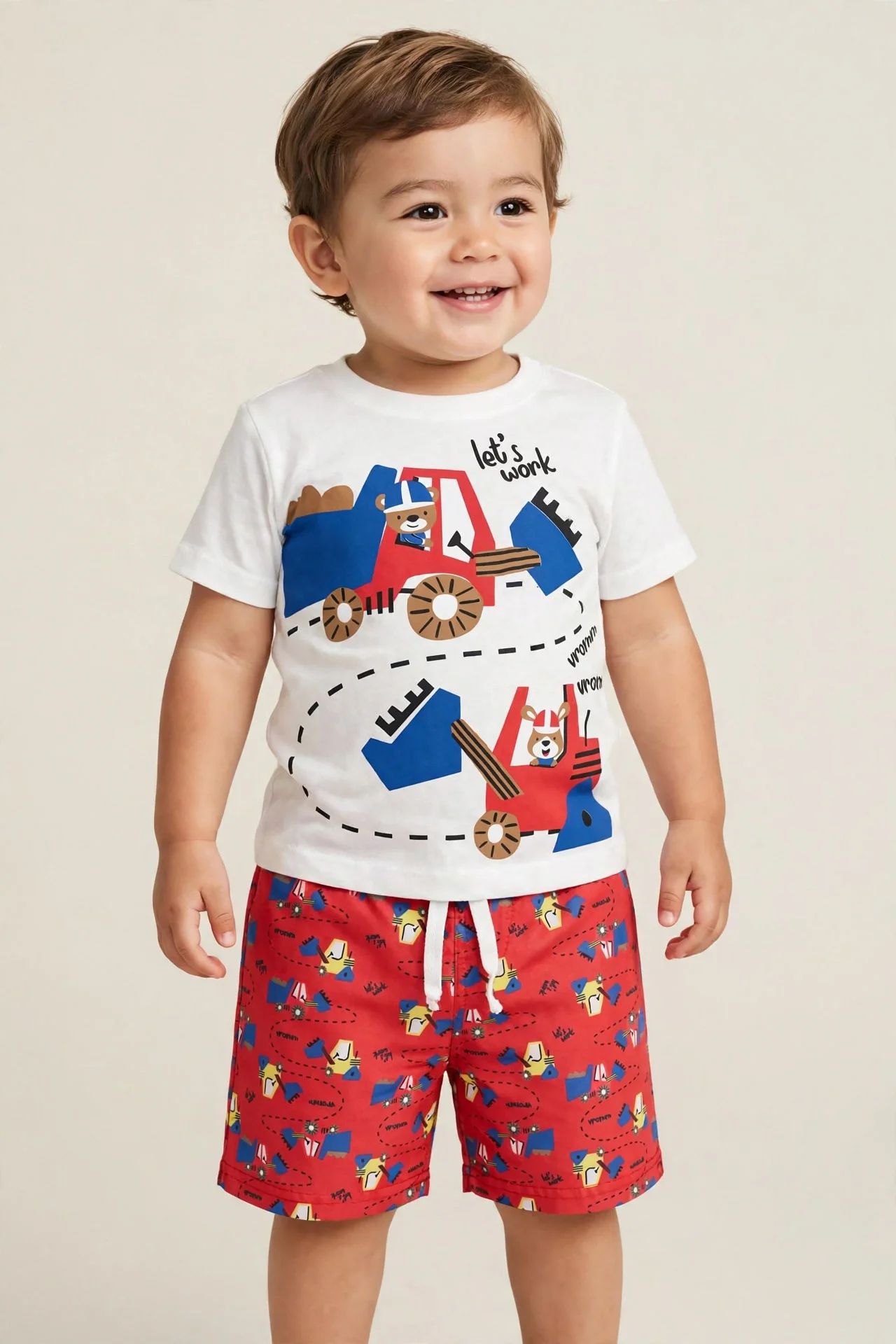 Conjunto Infantil Masculino Camiseta e Short