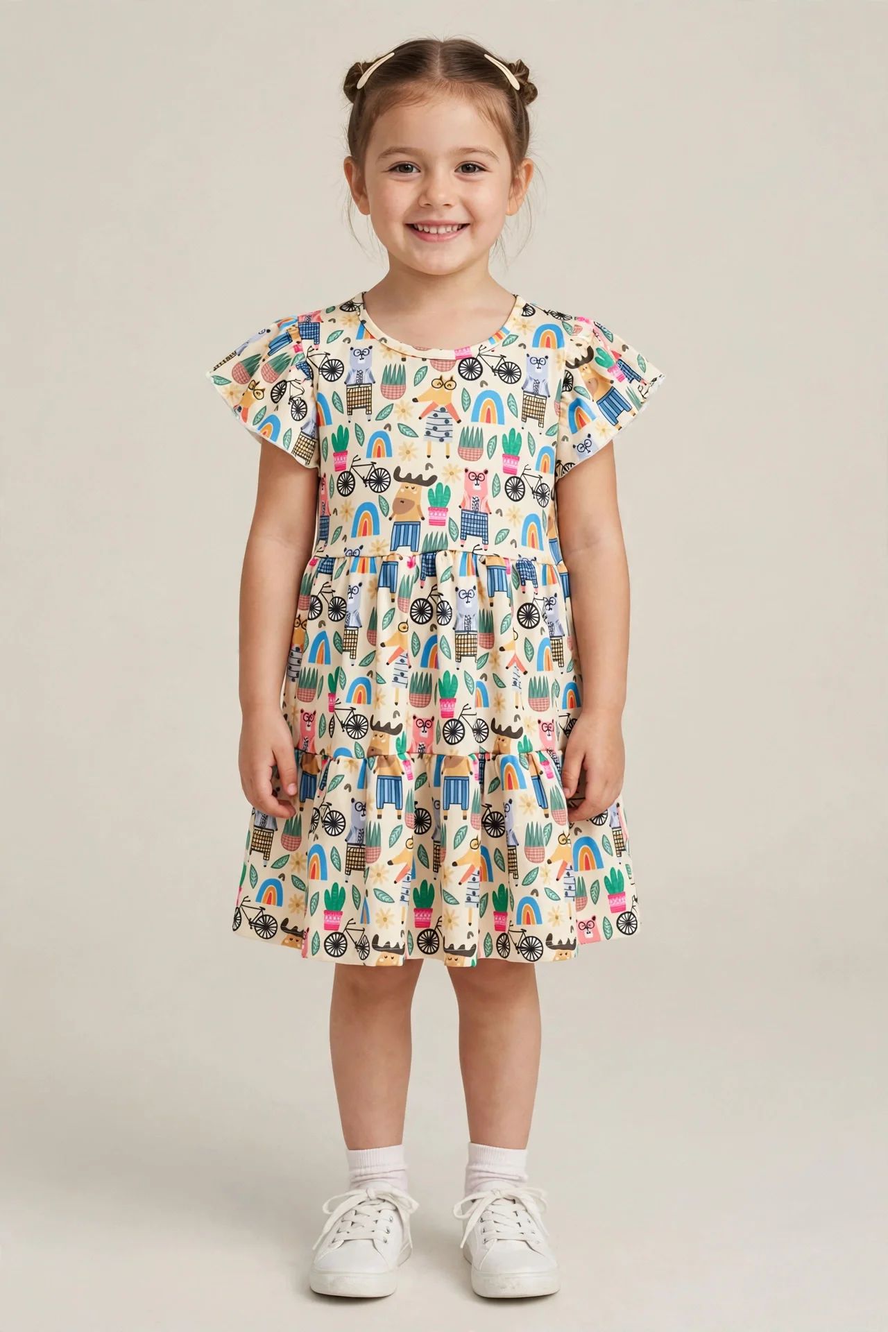 Vestido Infantil Estampado