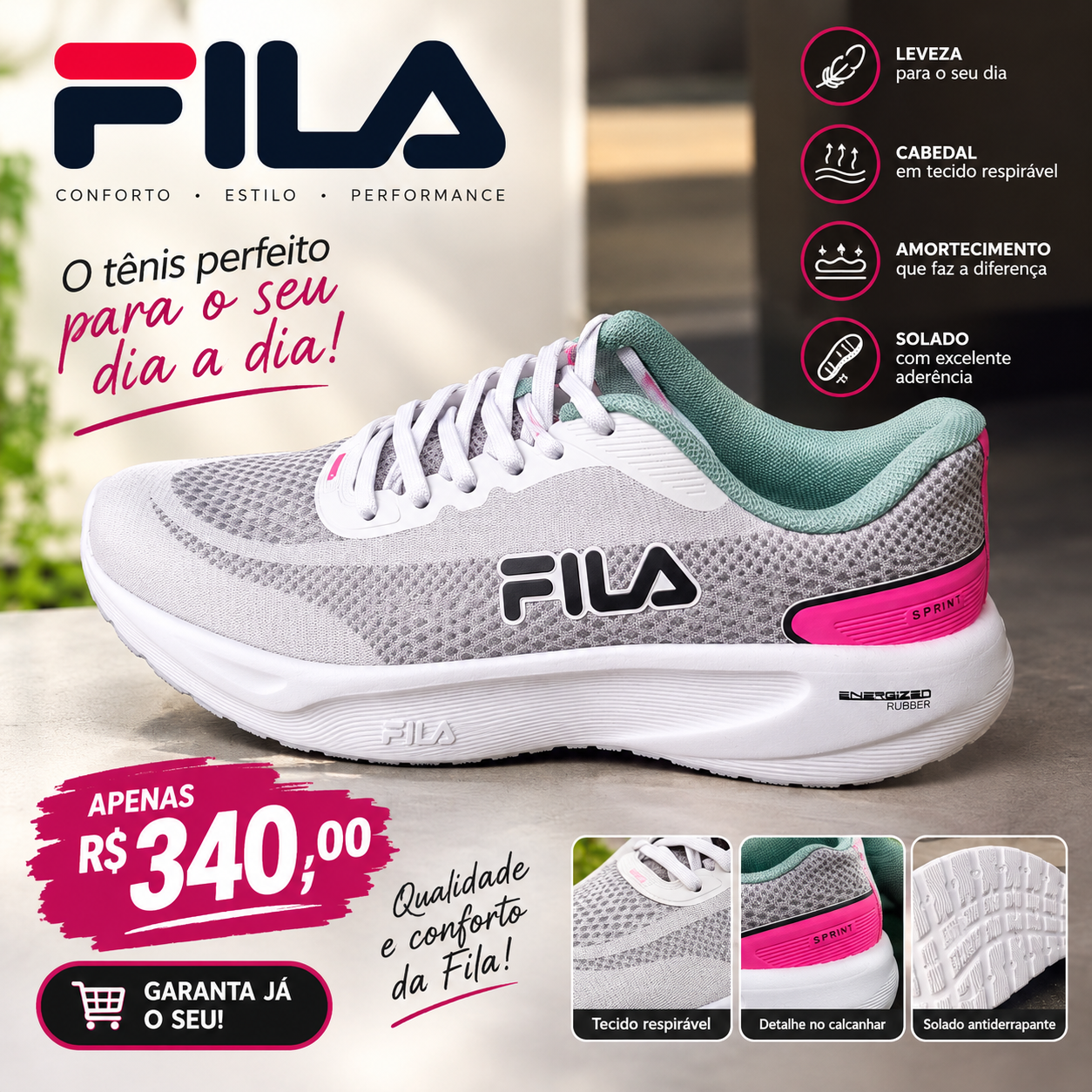 tênis fila