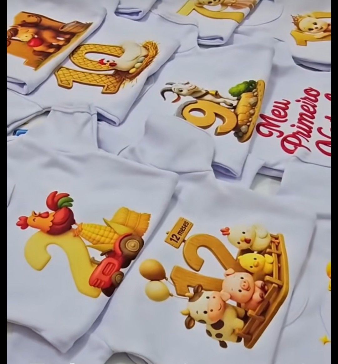 Kit mesverssario Infantil Temático Fazendinha