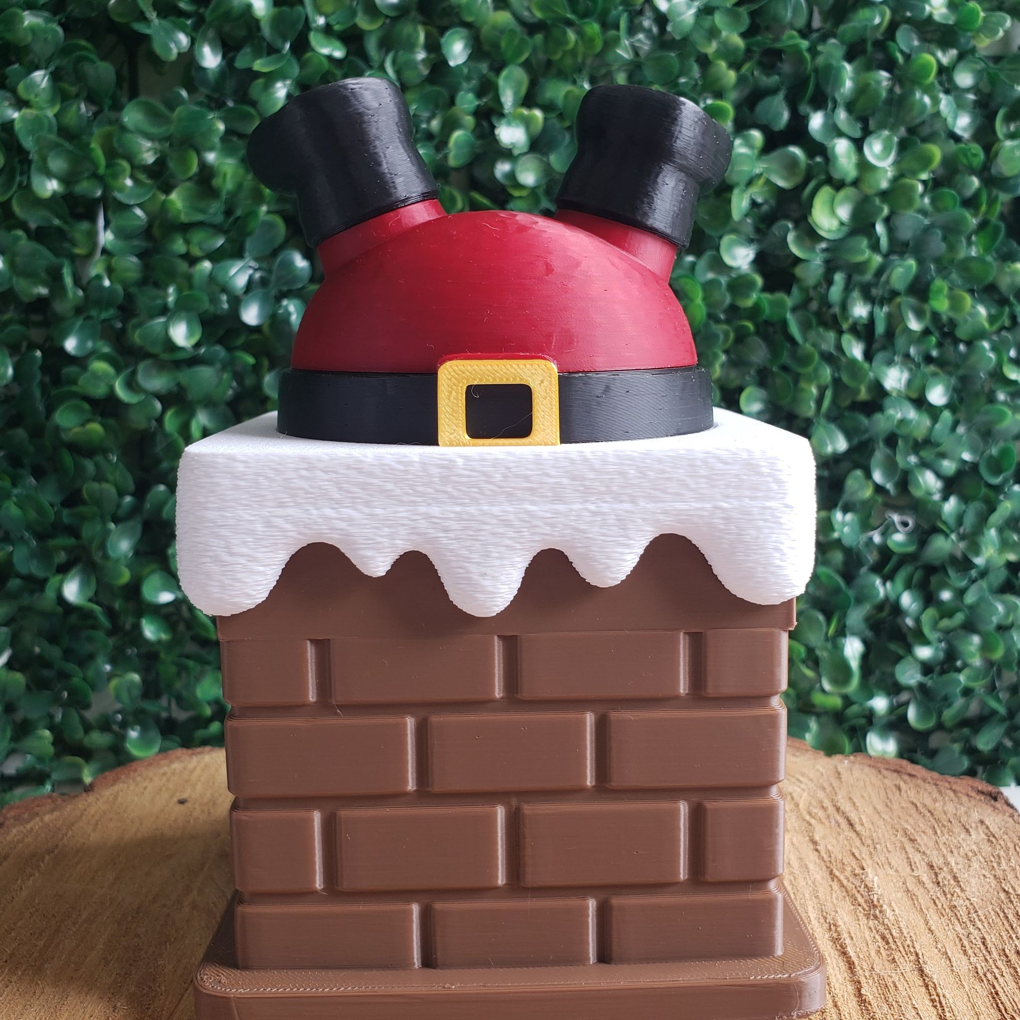 Papai Noel na Chaminé Porta Treco