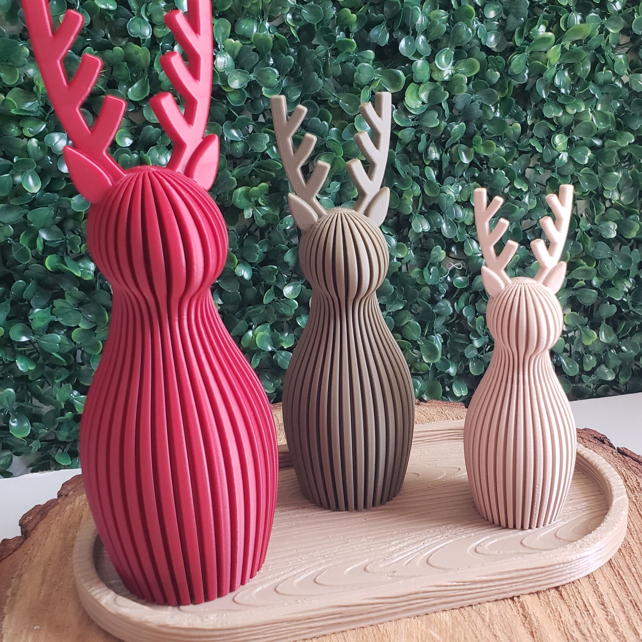 Conjunto de Renas Decorativas