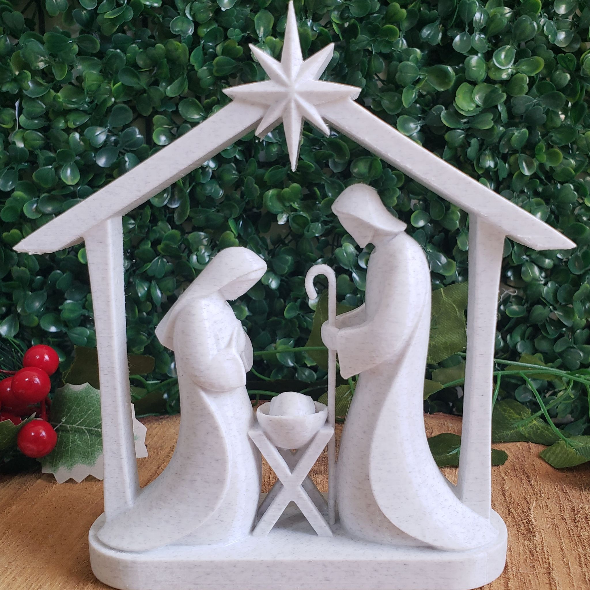 Presépio de Natal Minimalista