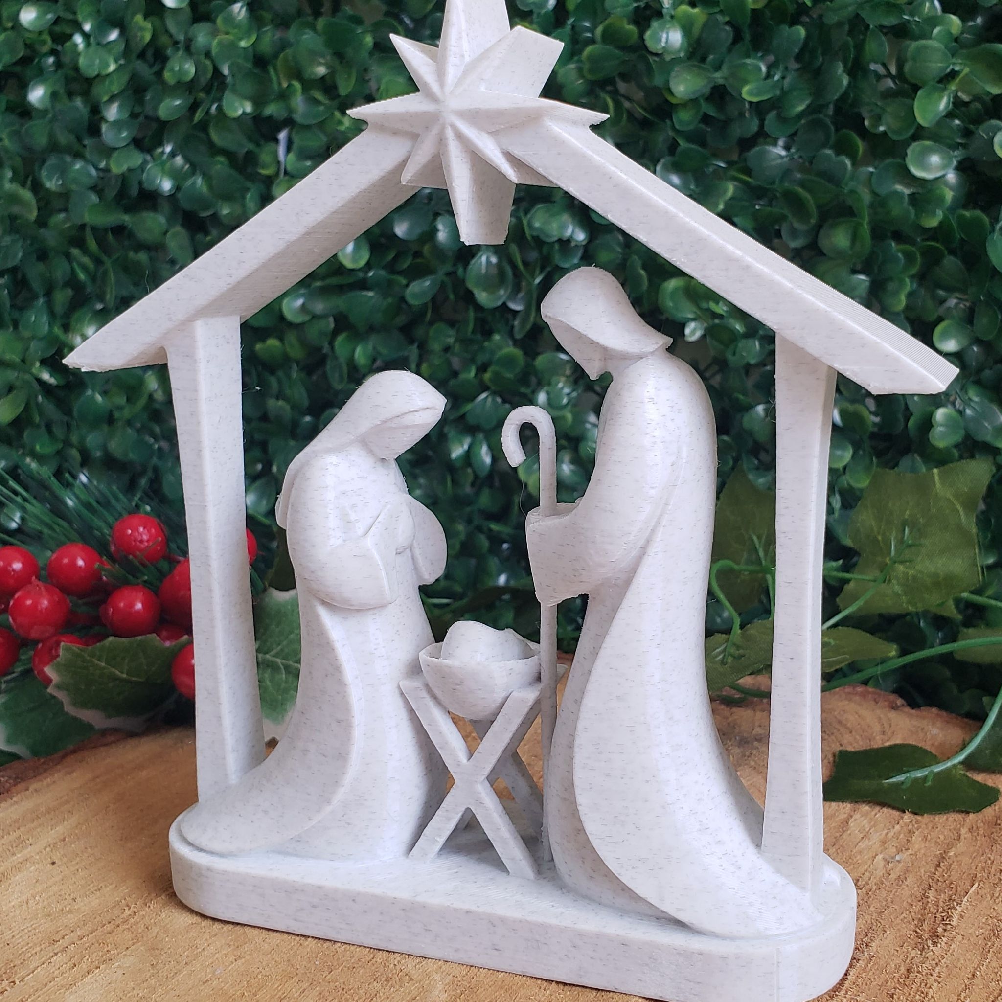 Presépio de Natal Minimalista