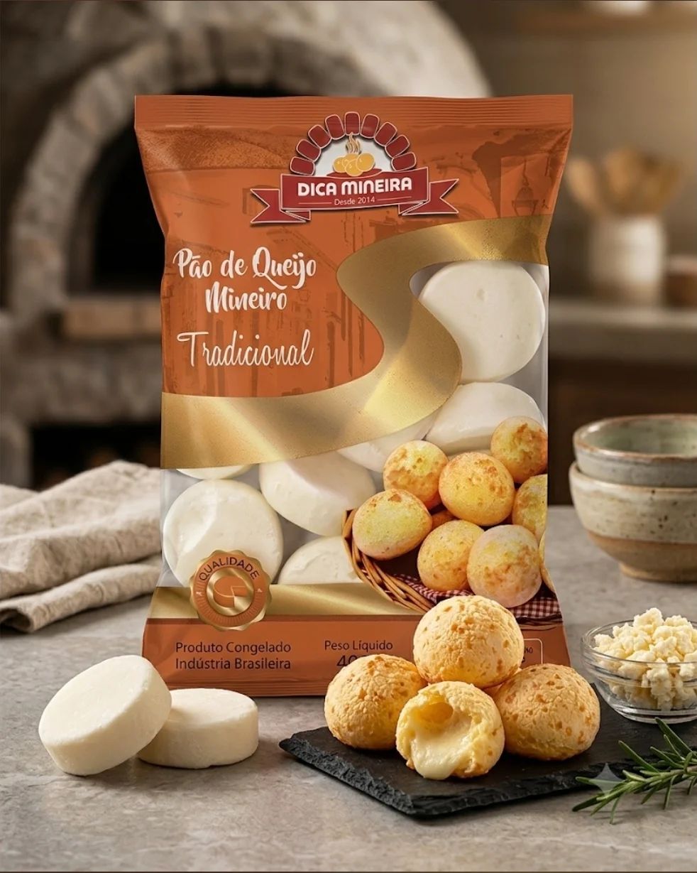 Pão de Queijo Dica Mineira 400g Tradicional