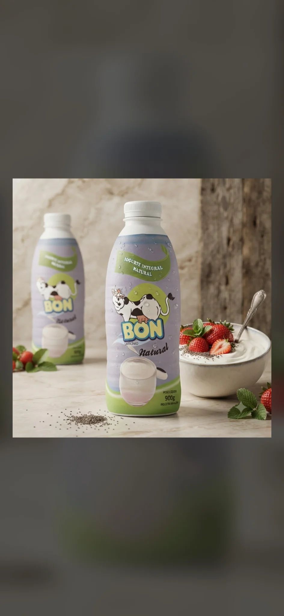 Iogurte Bon Natural 900g