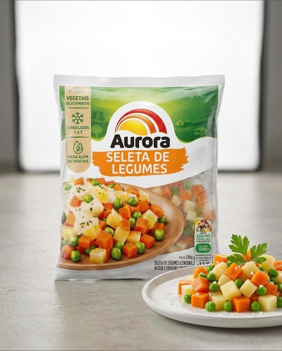 Seleta de Legumes Aurora 300g