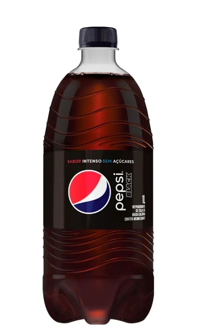 Pepsi Black Sabor Intenso Sem Açúcares 1 Litro