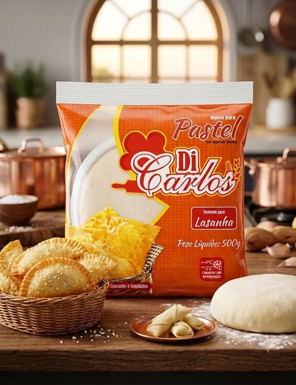 Massa de Pastel Redonda Di Carlos