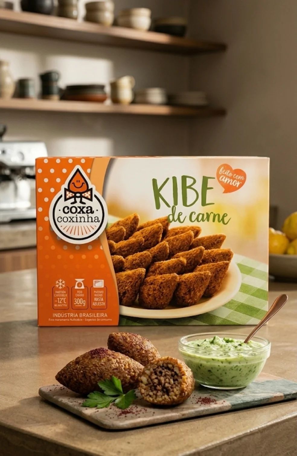 Kibe de Carne Coxa Coxinha 300g