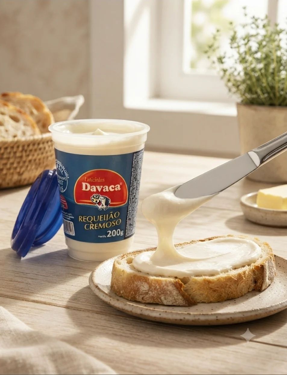 Requeijão Tradicional Cremoso Davaca 200g