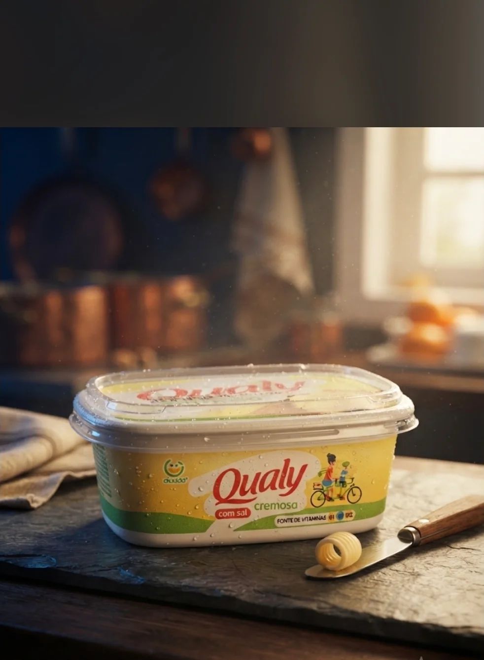 Margarina Qualy Cremosa com Sal 250g