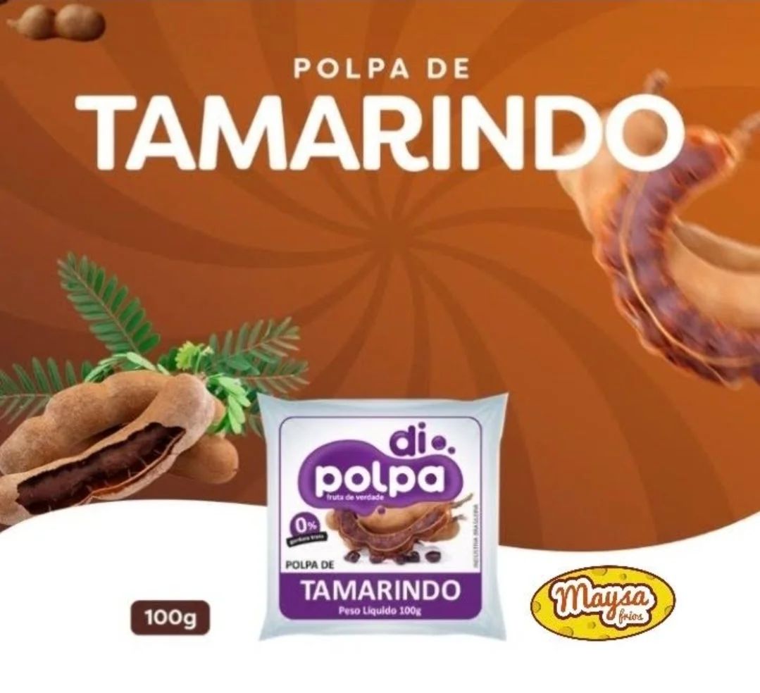 Polpa de Tamarindo Di Polpa 100g