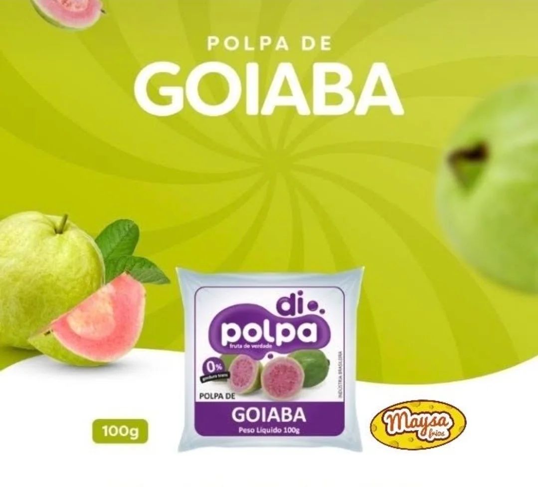 Polpa de Goiaba Di Polpa 100g