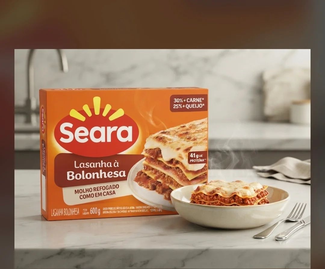 Lasanha à Bolonhesa Seara 600g