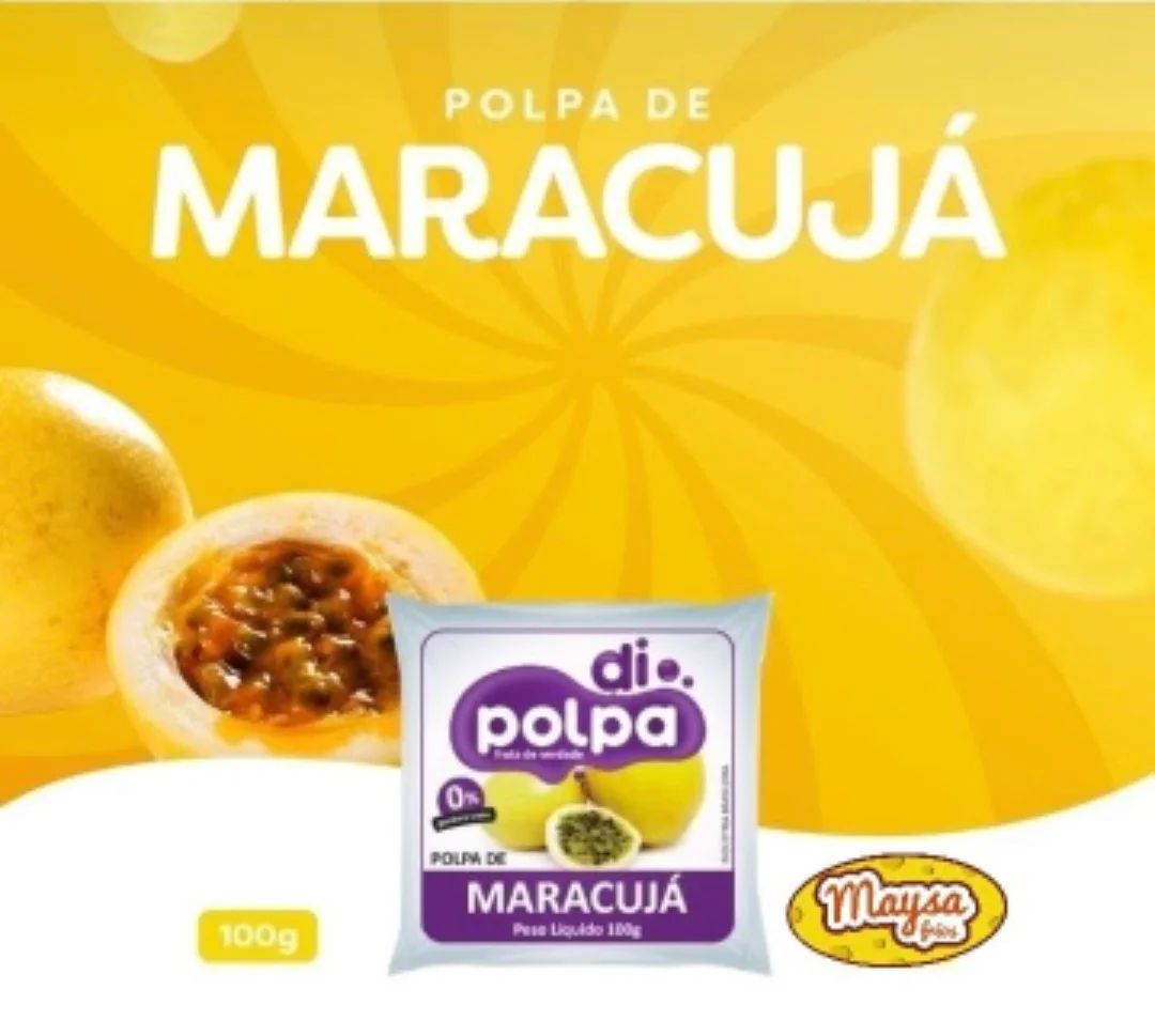 Polpa de Maracujá Di Polpa 100g
