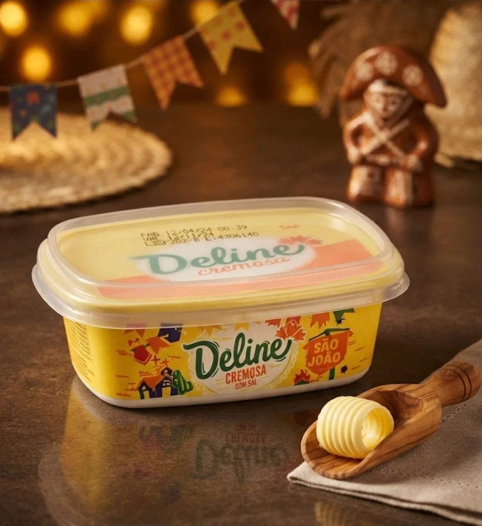 Margarina Deline Cremosa com Sal 250g