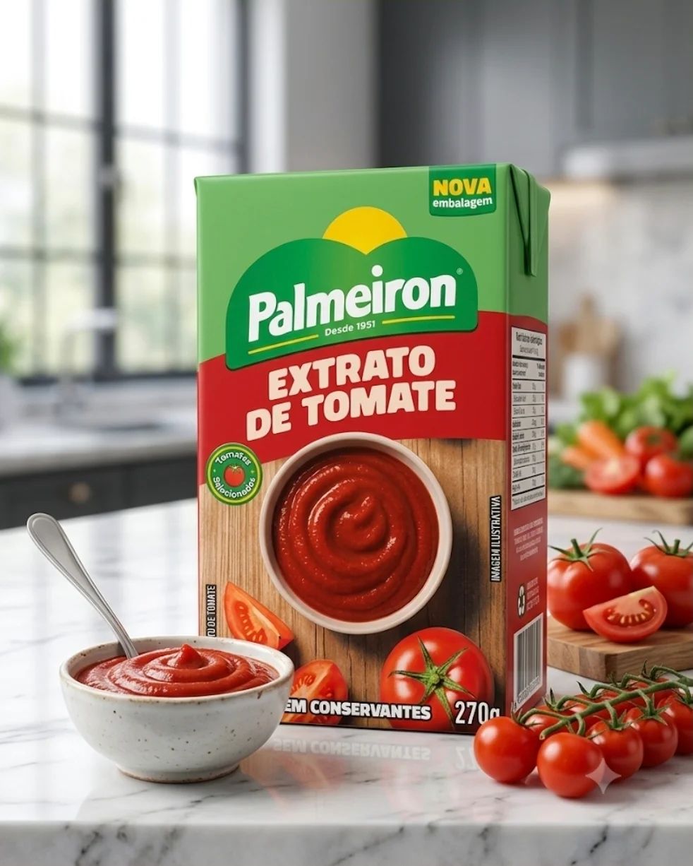 Extrato de Tomate Palmeiron 270g