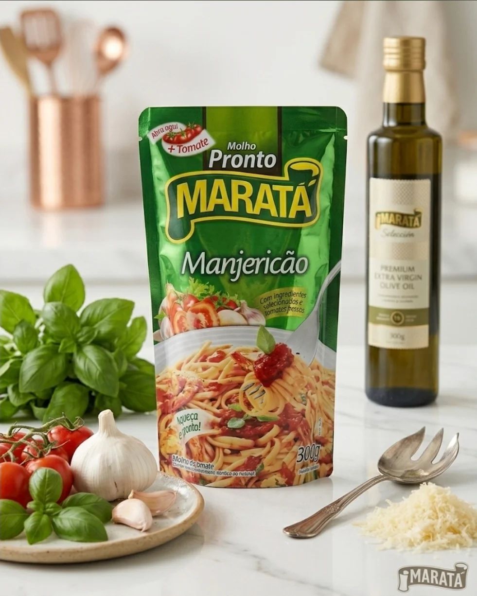 Molho Pronto Maratá Manjericão 300g
