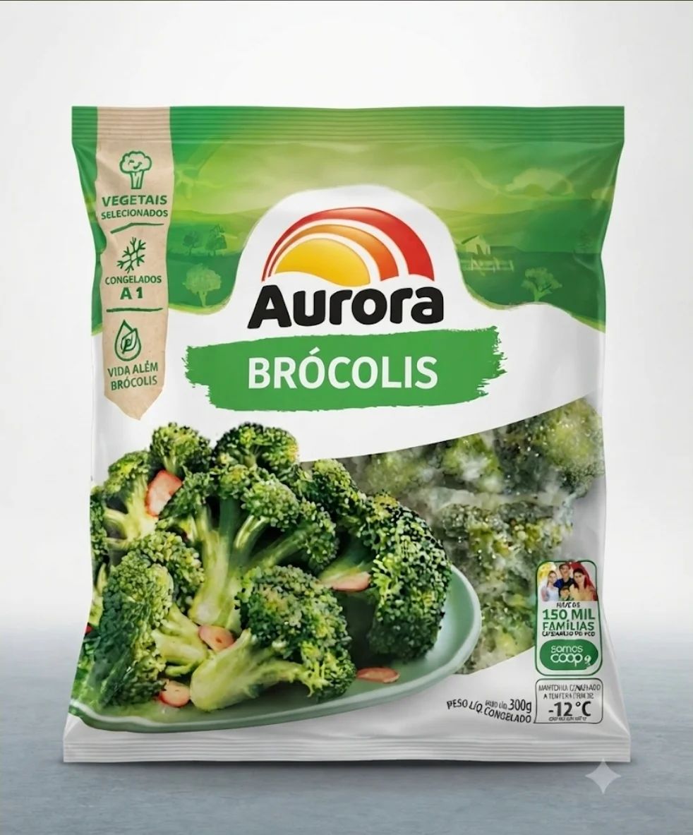 Brócolis Congelado Aurora 300g
