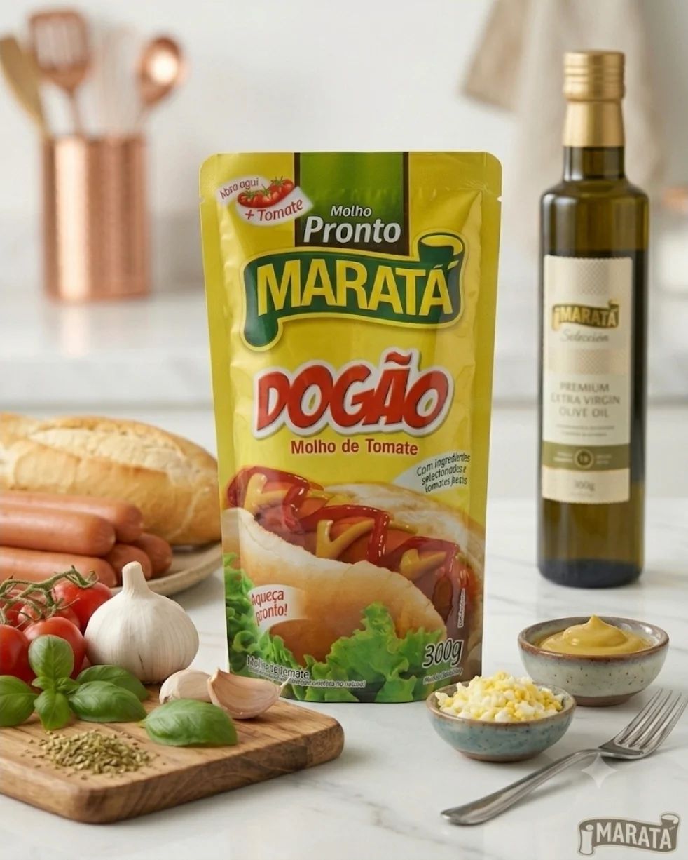 Molho de Tomate Maratá Dogão 300g