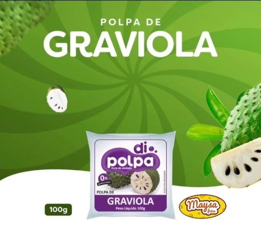 Polpa de Graviola Di Polpa 100g