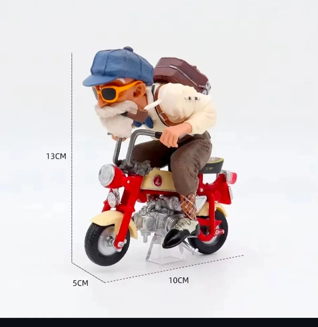Boneco Goku Crianca Com Moto