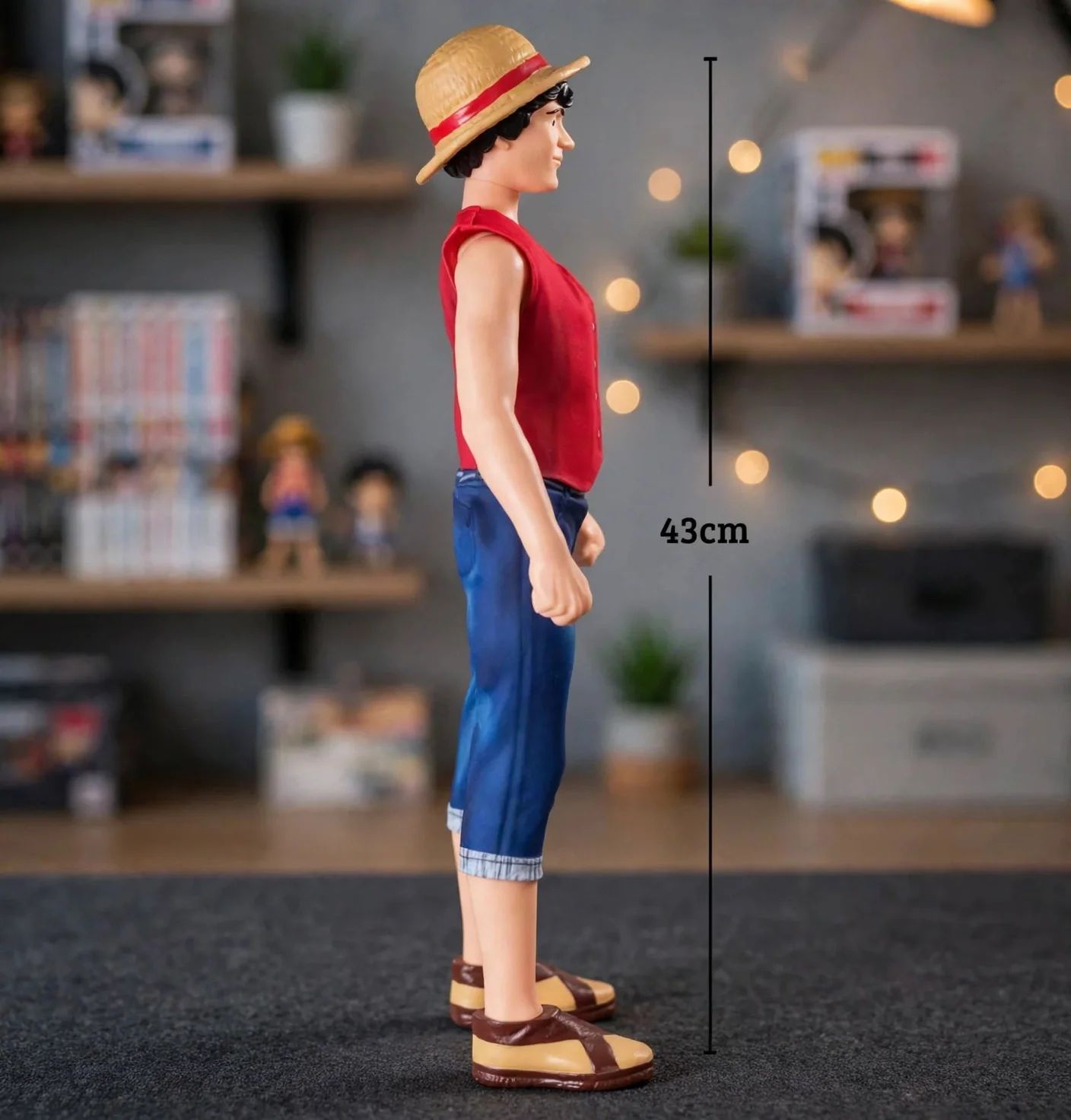 Boneco Monkey D. Luffy One Piece Netflix