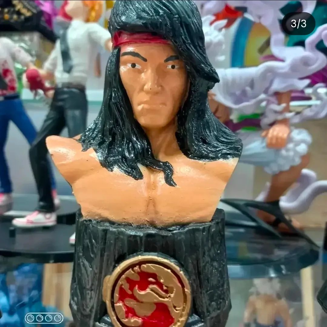 Busto Colecionavel Scorpion Mortal Kombat