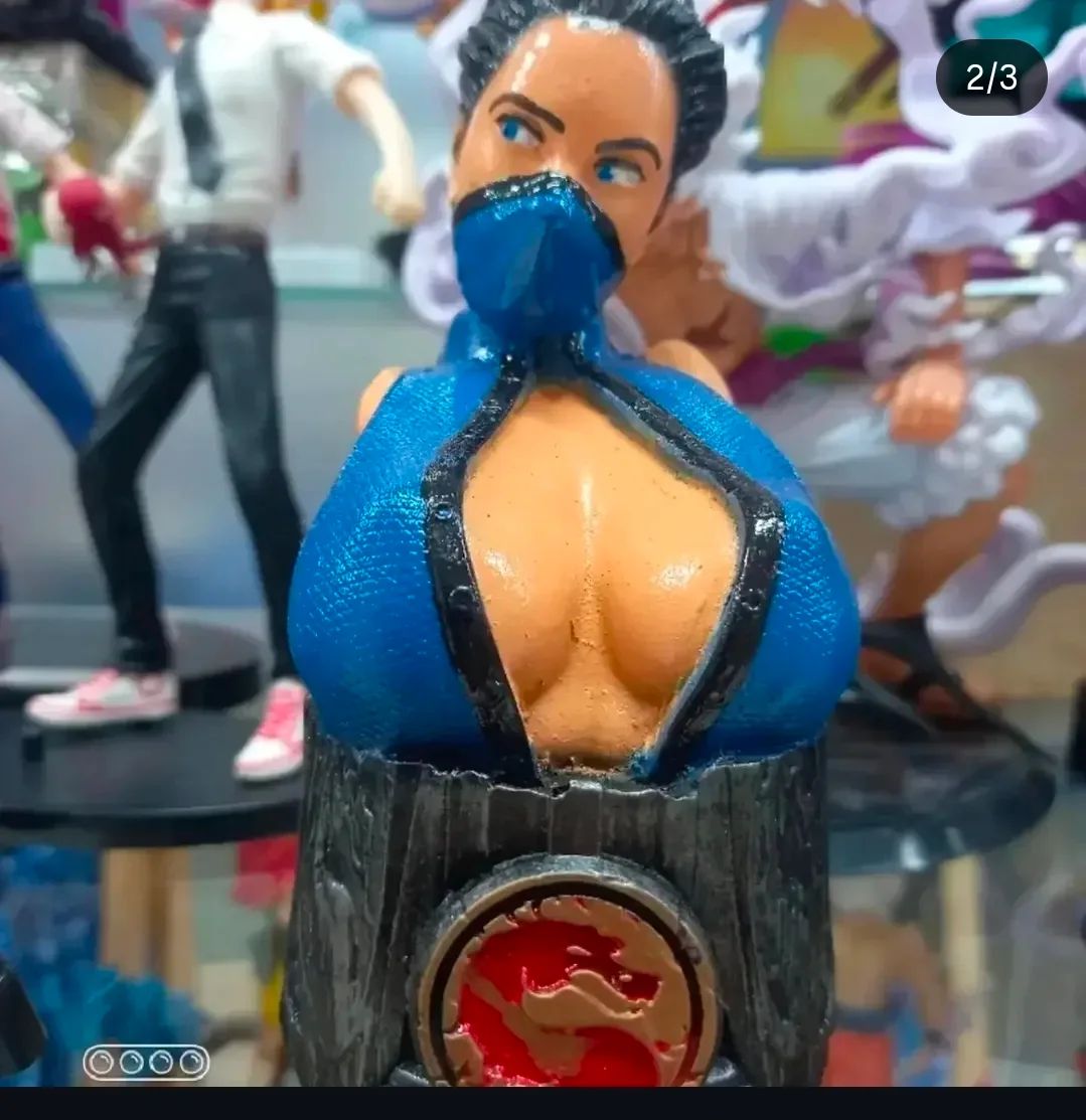 Busto Colecionavel Scorpion Mortal Kombat