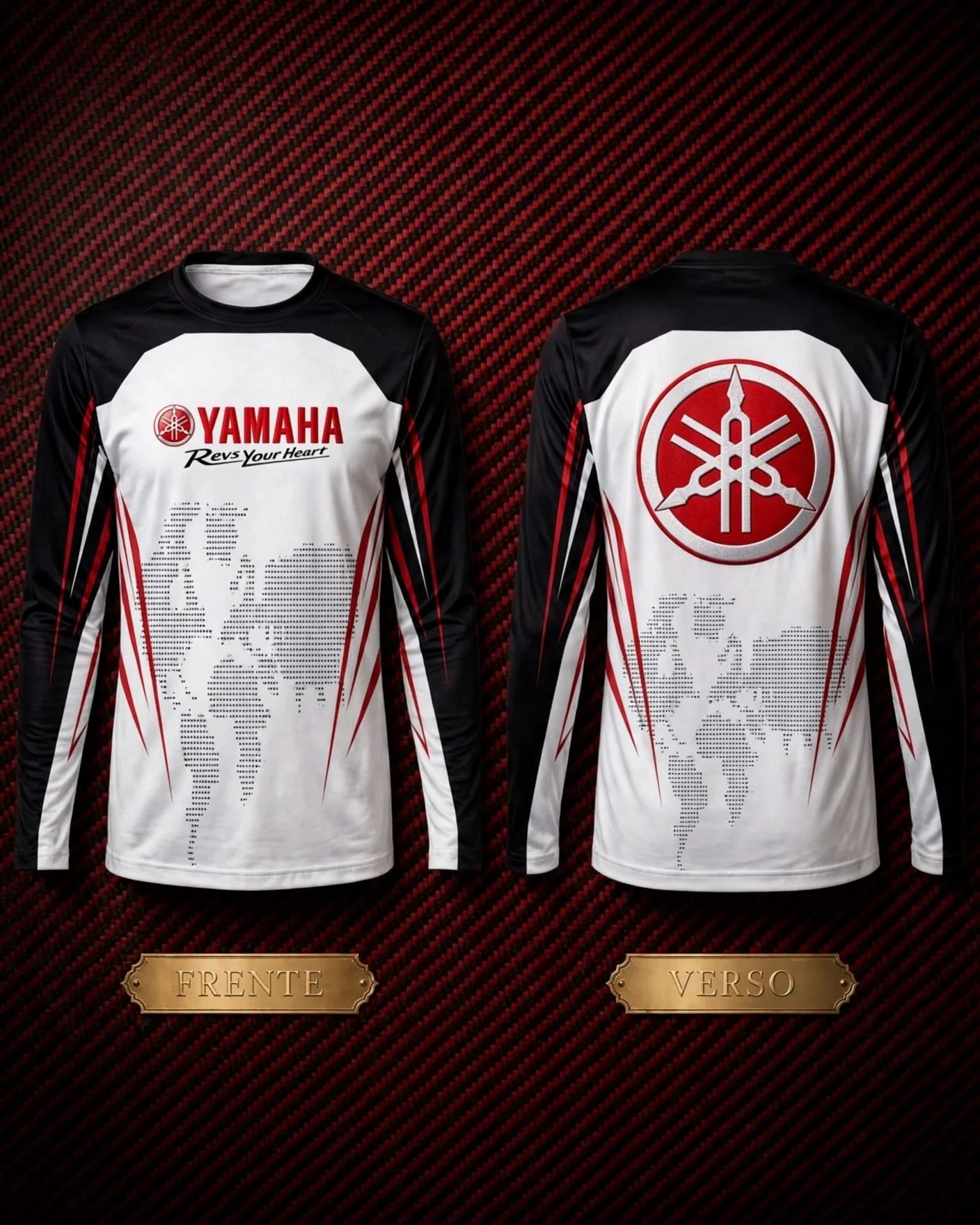 Camisa Yamaha Revs Your Heart
