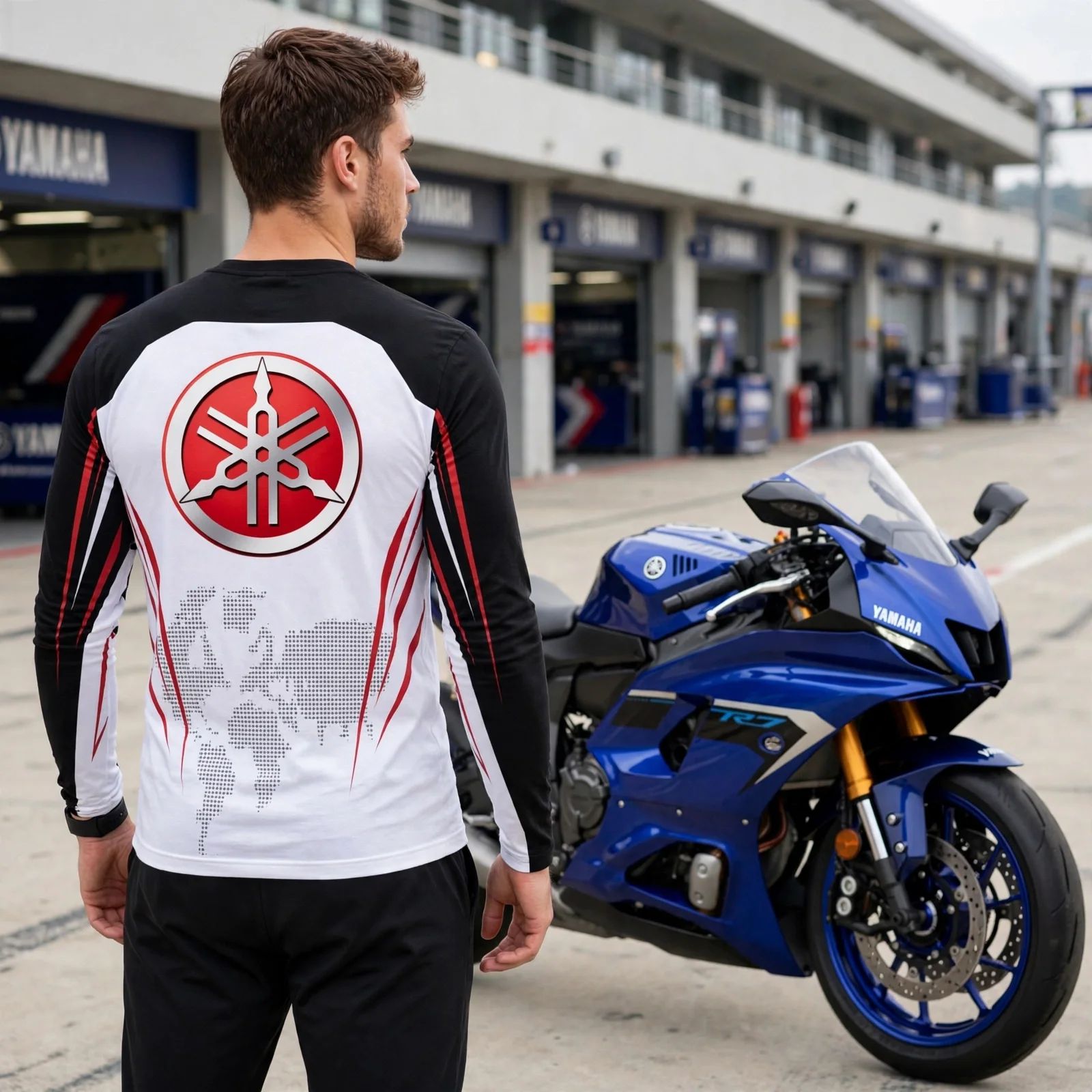 Camisa Yamaha Revs Your Heart