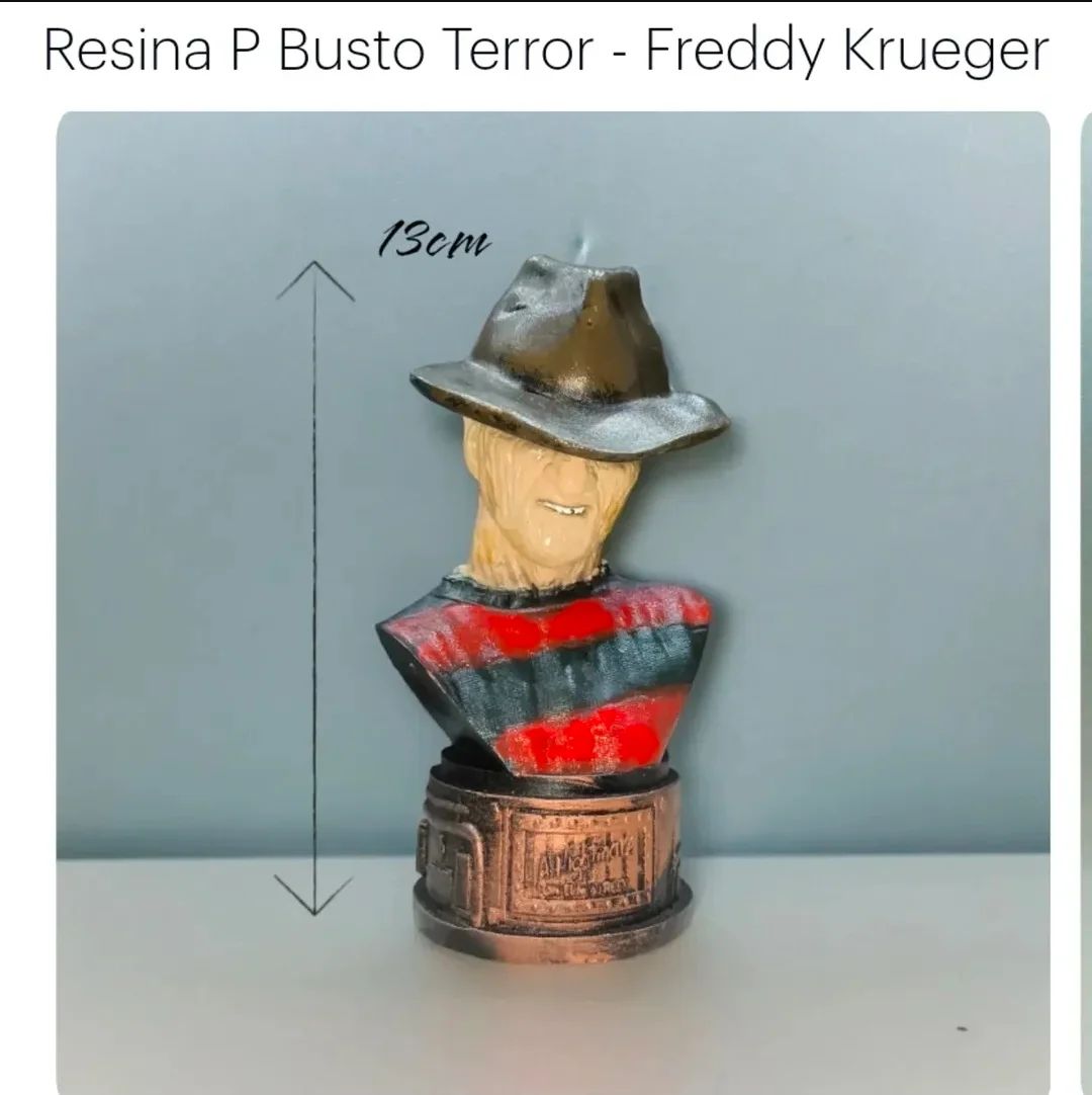Busto Terror Freddy Krueger 13cm