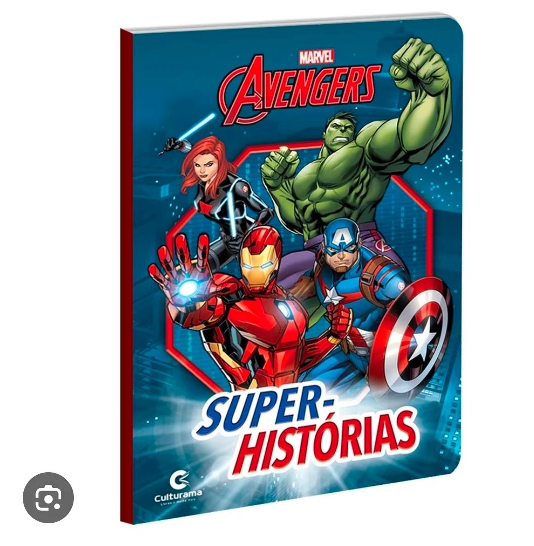Livro Avengers Super-Histórias Culturama