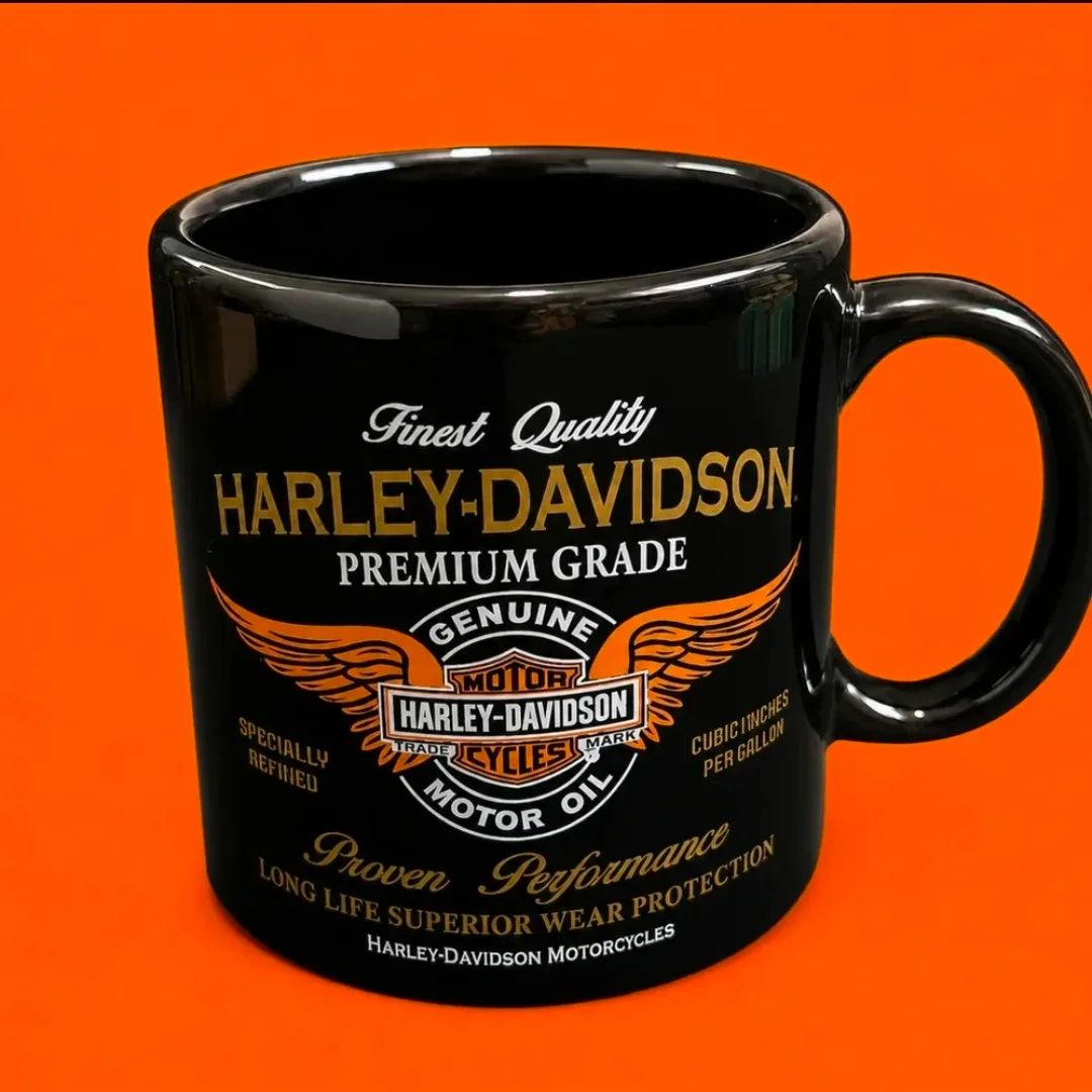 Caneca Harley-Davidson Premium Grade Preta