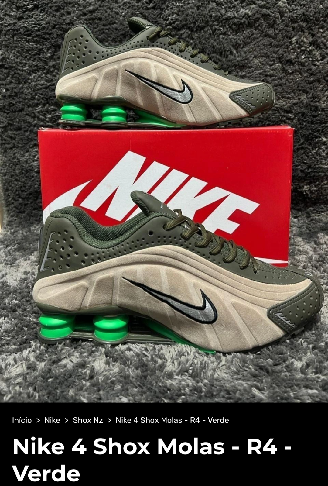 Nike 4 Shox Molas - R4