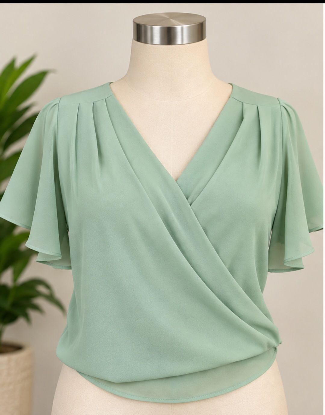 Blusa crepe light